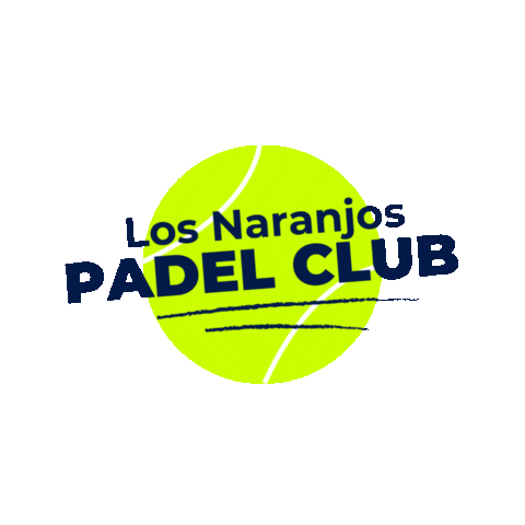Ball Padel Sticker by Los Naranjos GC