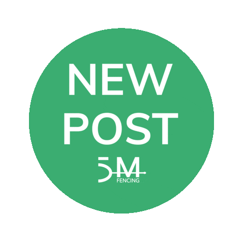 5M Fencing Sticker