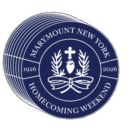 Homecoming Go Lions Sticker by Marymount School of New York