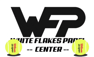 White Flakes Padel GIF