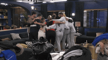 Group Hug Friends GIF by Big Brother 2022