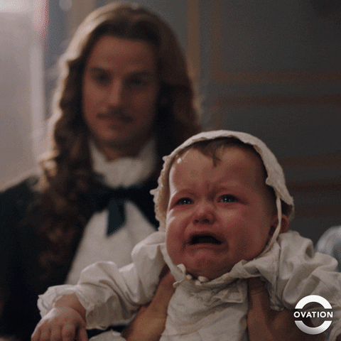 george blagden parenting GIF by Ovation TV