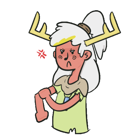 Angry Sticker