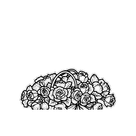 Twenty Three Flowers Sticker