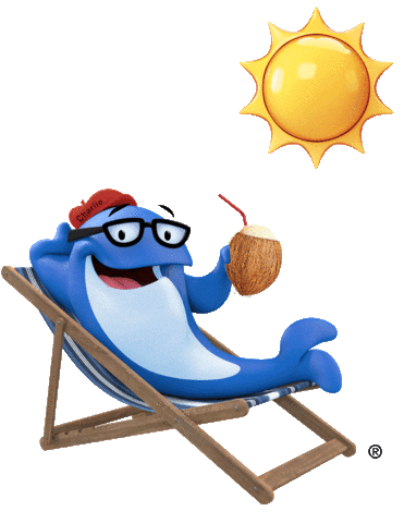 Summer Sun Sticker by StarKistCharlie