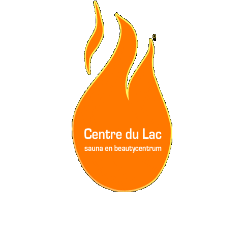 Fire Sauna Sticker by Centre du Lac