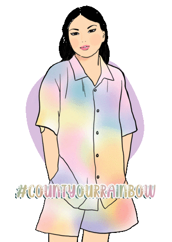 Rainbow Sticker by vone officiel