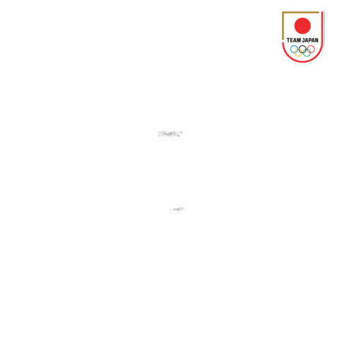 Winter Olympics がんばれ Sticker by TEAM JAPAN