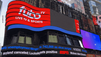 Times Square Nyse GIF by fuboTV