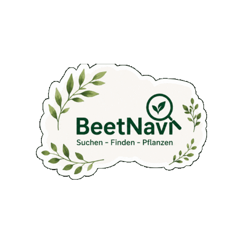 Plant Navi Sticker by Beetnavi.com