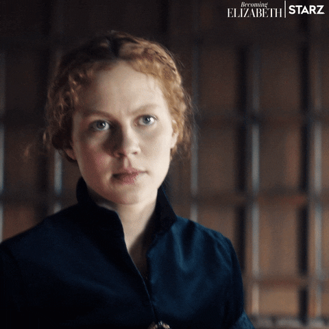Elizabeth Tudor Starz GIF by Becoming Elizabeth