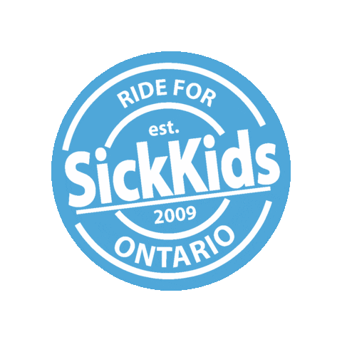 Ride For SickKids Sticker