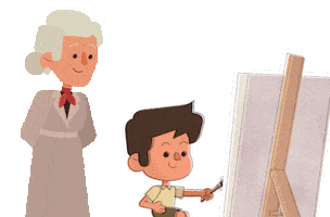 Animation Manga Sticker by Mytikah - O Livro dos Heróis