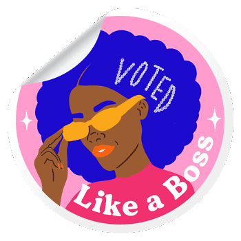 Election Hello Sticker by Careluu LLC