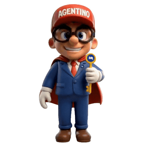 Agentino Sticker by Casaspetti.it