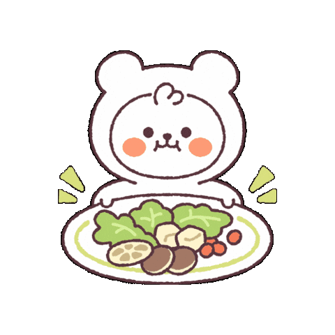 Bear Vegan Sticker