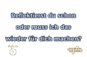 Reflector Sticker by Alex Schrödel