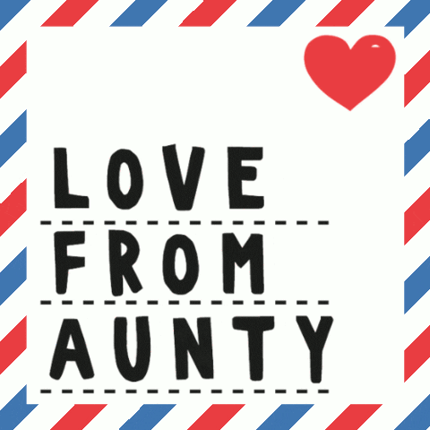 Love From Aunty GIF - Find & Share on GIPHY