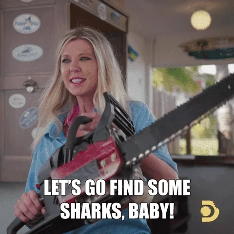 Tara Reid GIF by Shark Week