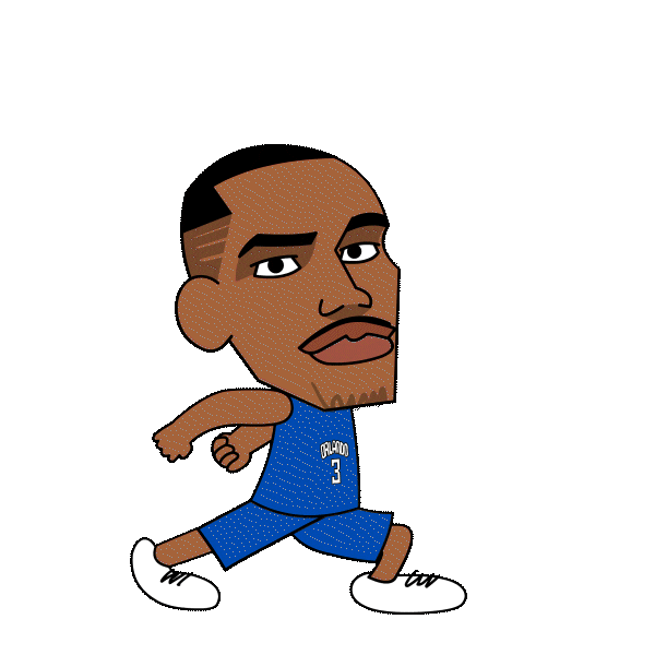 Orlando Magic Knockout Sticker