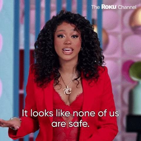 Oh No Safety GIF by The Roku Channel - Find & Share on GIPHY