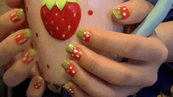 Cup Strawberry GIF