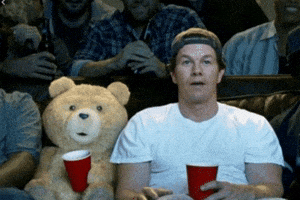 Stare Ted GIF