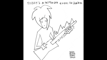 Guitar Shikasketchbook GIF by Stella 52