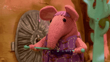 Stop Motion Grandma GIF by Clangers