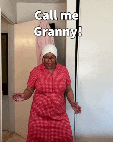 Grannie meme gif