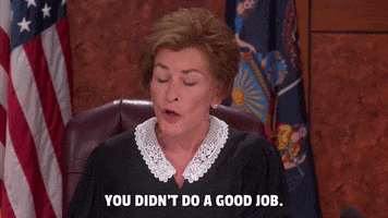 Bad Job GIF by Judge Judy