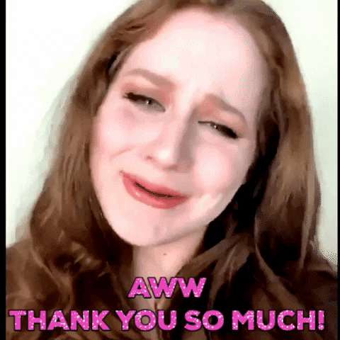 Thank U GIF by Lillee Jean