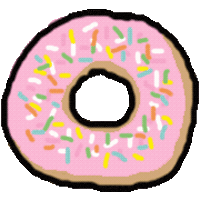 Donut Sticker