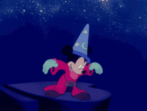 Mickey Mouse Fantasia GIF by Disney