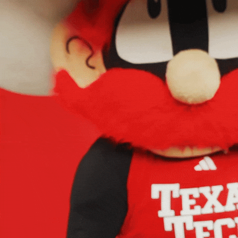 Texas Tech Raider Red GIF by Texas Tech Basketball