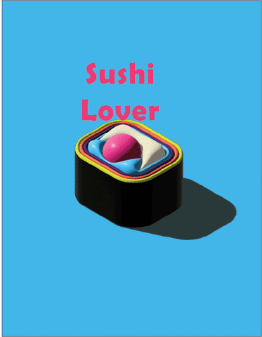samiartstudio sushi sushi lover sushi love sushi lovers GIF