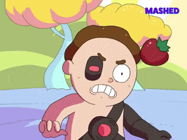 Hissing Rick And Morty GIF by Mashed