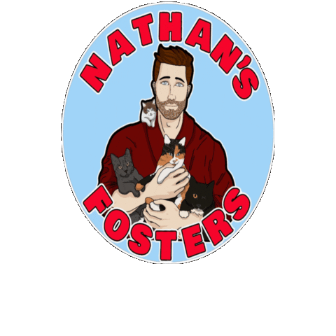 Nathanthecatlady Sticker by Smitten Kitten