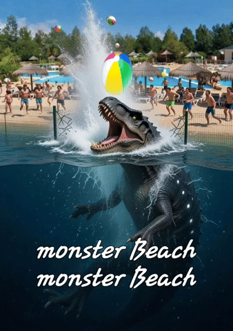 Monster Beach Monster Beach GIF
