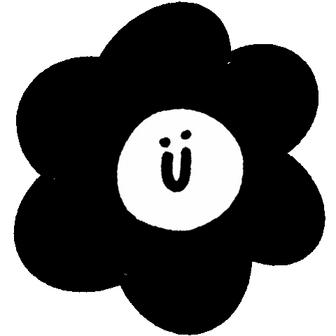 Flower Smile Sticker