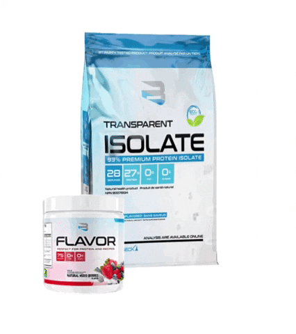 Protein Isolate GIF by Believe Supplements