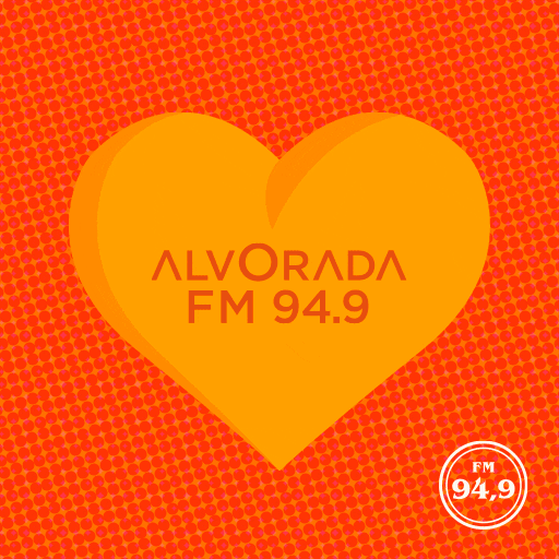 Heart Radio GIF by Rádio Alvorada FM