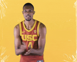 Lets Go Basketball GIF by USC Trojans