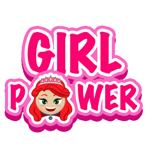 Girl Sticker by Enchanted Kingdom