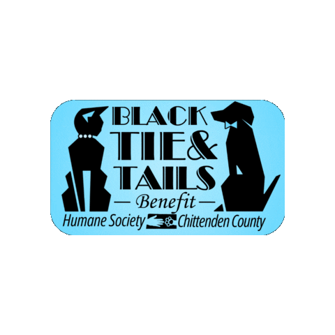 Black Tie Tails Sticker by hsccvt