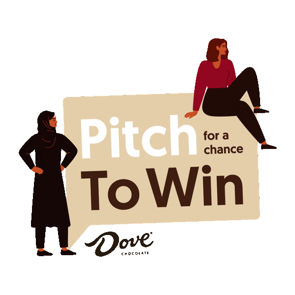 Business Pitch Sticker by DOVE Chocolate