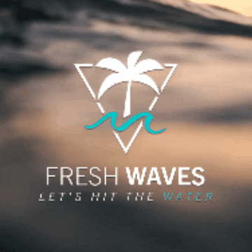 Ocean Palm GIF by Fresh Waves