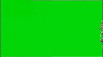 Green Screen Running GIF