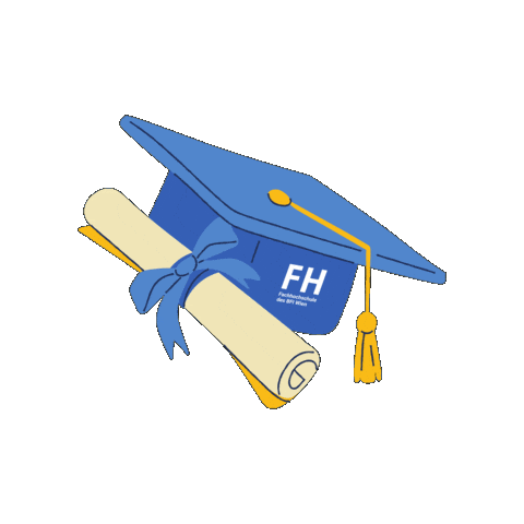 Graduation Studies Sticker by FHdesBFIWien