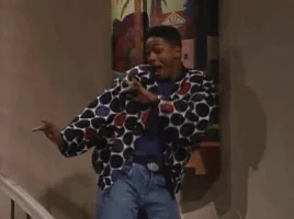 happy dancing smiling the fresh prince of bel air will smith GIF
